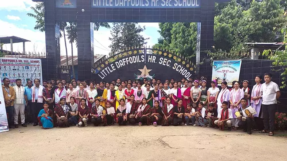 Nagaland :  लिटिल डैफोडिल्स एचएसएस ने राष्ट्रीय हथकरघा दिवस मनाया