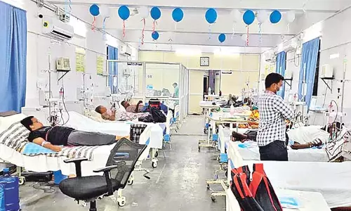 Telangana : राज्य में किडनी फेल्योर के पीड़ितों की संख्या बढ़ रही है