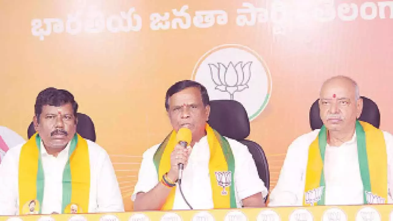 Telangana: कांग्रेस की पदयात्रा को जनता का समर्थन नहीं मिला: भाजपा विधायक