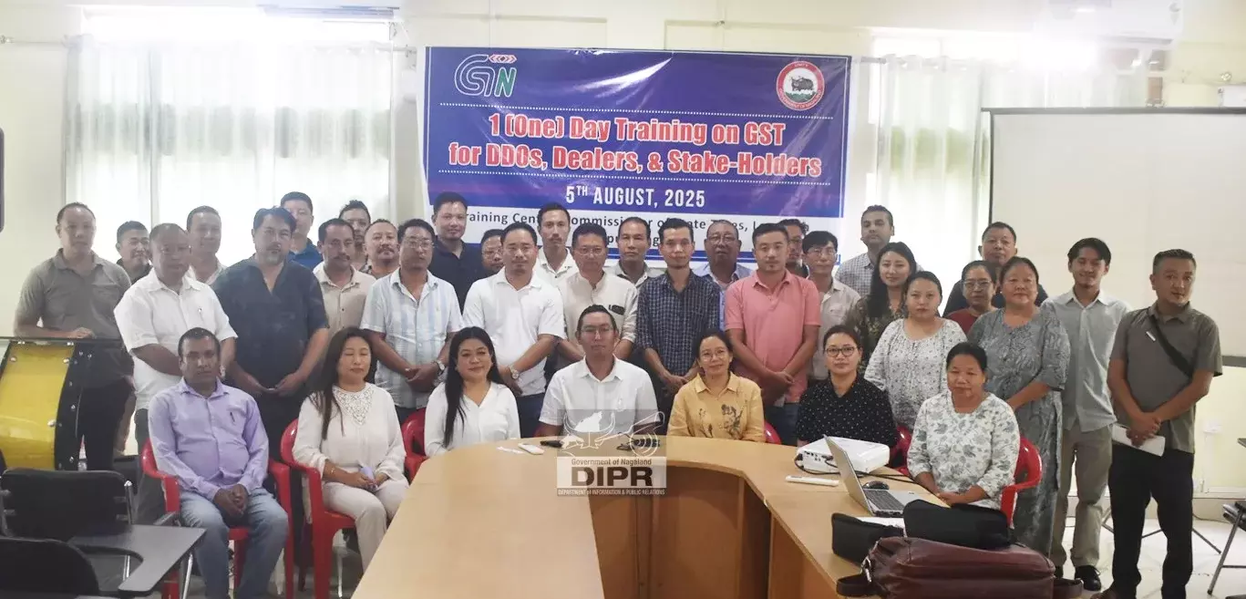 Nagaland : दीमापुर में जीएसटी प्रशिक्षण