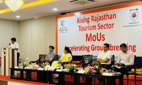 राईजिंग राजस्थान पर्यटन सेक्टर एमओयूज एक्सेलरेटिंग ग्राउंड ब्रेकिंग निवेशक संवाद