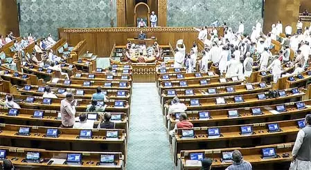ट्रंप टैरिफ को लेकर सांसद हिबी ईडन ने लोकसभा में दिया स्थगन प्रस्ताव ट्रंप टैरिफ को लेकर सांसद हिबी ईडन ने लोकसभा में दिया स्थगन प्रस्ताव