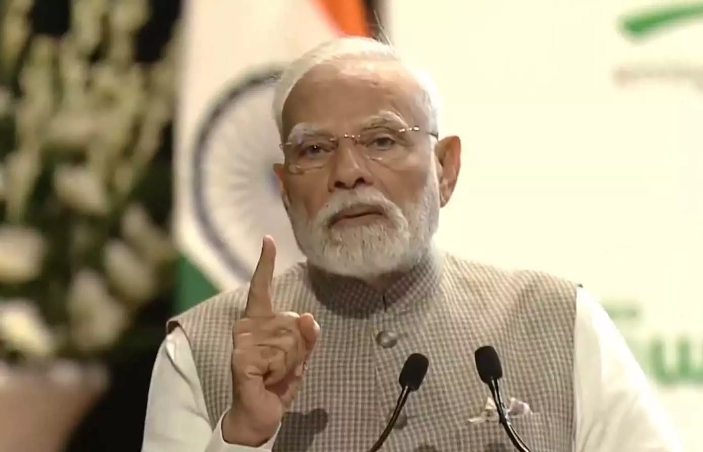 ट्रंप के टैरिफ वॉर के बीच PM मोदी का बड़ा बयान, भारत किसानों के हितों से कोई समझौता नहीं करेगा ट्रंप के टैरिफ वॉर के बीच PM मोदी का बड़ा बयान, भारत किसानों के हितों से कोई समझौता नहीं करेगा