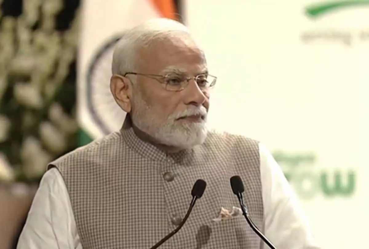 डॉ. स्वामीनाथन ने भारत को खाद्य उत्पादन में आत्मनिर्भर बनाने के अभियान का नेतृत्व किया : पीएम मोदी डॉ. स्वामीनाथन ने भारत को खाद्य उत्पादन में आत्मनिर्भर बनाने के अभियान का नेतृत्व किया : पीएम मोदी