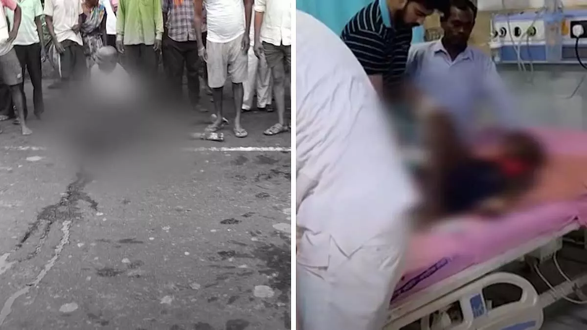 Maharashtra : सुबह की सैर कर रहे 6 लोगों को तेज रफ्तार वाहन ने कुचला, 4 की मौत, 2 गंभीर Maharashtra : सुबह की सैर कर रहे 6 लोगों को तेज रफ्तार वाहन ने कुचला, 4 की मौत, 2 गंभीर