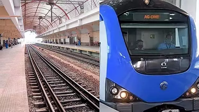 Tamil Nadu : अब बीच-वेलाचेरी मार्ग पर मेट्रो ट्रेनें चलेंगी Tamil Nadu : अब बीच-वेलाचेरी मार्ग पर मेट्रो ट्रेनें चलेंगी
