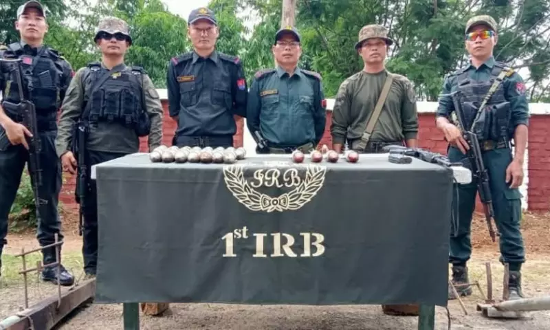 Manipur: चुराचांदपुर में रॉकेट बम और मोर्टार बरामद Manipur: चुराचांदपुर में रॉकेट बम और मोर्टार बरामद