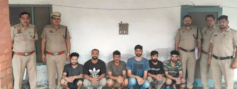 Haryana : अंबाला में हत्या के आरोप में छह गिरफ्तार Haryana : अंबाला में हत्या के आरोप में छह गिरफ्तार