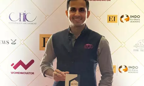 अरहान बागती को सामाजिक प्रभाव में उत्कृष्टता के लिए ईटी इंडो ग्लोबल लीडर्स अवार्ड