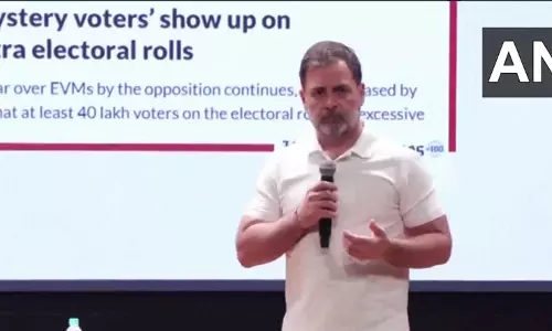 राहुल गांधी की बड़ी प्रेस कॉन्फ्रेंस, लगाए गंभीर आरोप, दागे कई सवाल