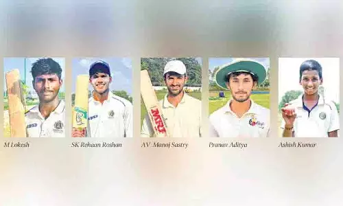 HCA बी-डिवीजन लीग में उस्मानिया विश्वविद्यालय के लिए मनोज और प्रणव ने शतक लगाए HCA बी-डिवीजन लीग में उस्मानिया विश्वविद्यालय के लिए मनोज और प्रणव ने शतक लगाए