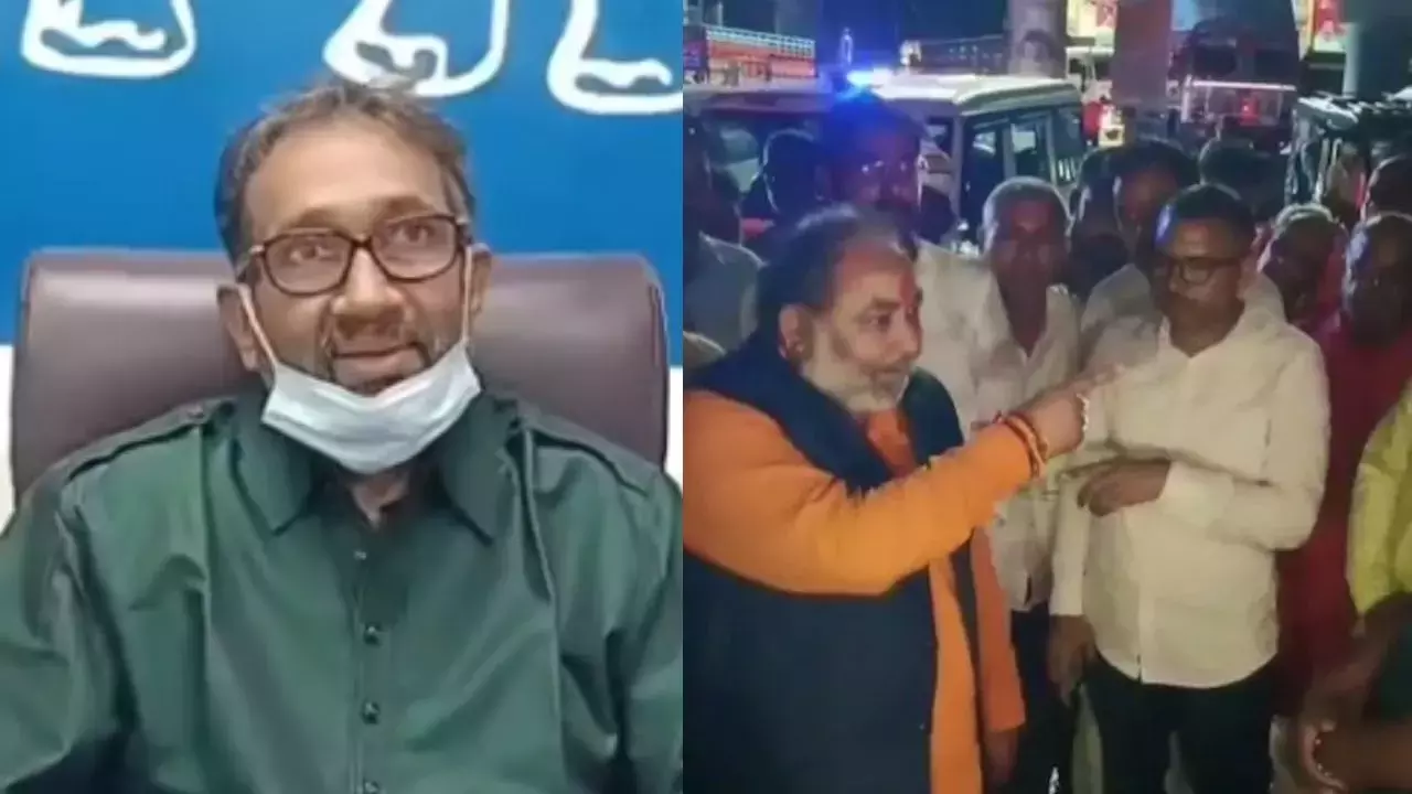 Baliya: बसपा विधायक का जवाबी हमला, पुल उद्घाटन पर उठाए सवाल