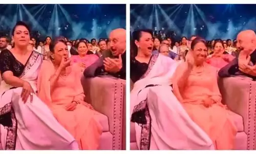 मां-बेटी की जोड़ी ने लूटा दिल, तनुजा की सीटी पर झूम उठे दर्शक मां-बेटी की जोड़ी ने लूटा दिल, तनुजा की सीटी पर झूम उठे दर्शक