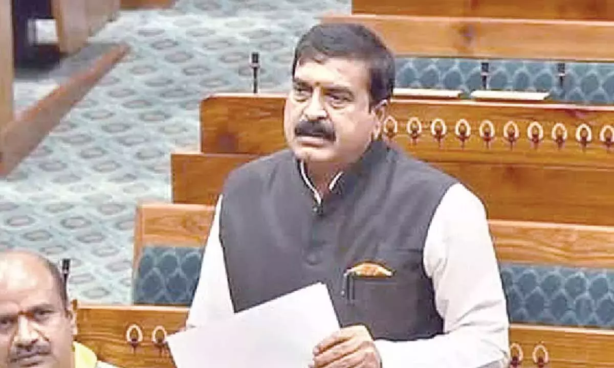 Andhra: सांसद ने एमपीलैड्स फंड में बढ़ोतरी और जीएसटी छूट का आग्रह किया