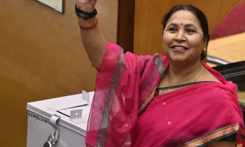 New Delhi: हथकरघा भारतीय आत्मनिर्भरता की पहचान: सत्या शर्मा New Delhi: हथकरघा भारतीय आत्मनिर्भरता की पहचान: सत्या शर्मा