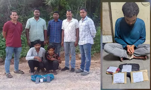 Hyderabad में अलग-अलग ड्रग मामलों में आर्किटेक्ट समेत 5 लोग गिरफ्तार Hyderabad में अलग-अलग ड्रग मामलों में आर्किटेक्ट समेत 5 लोग गिरफ्तार