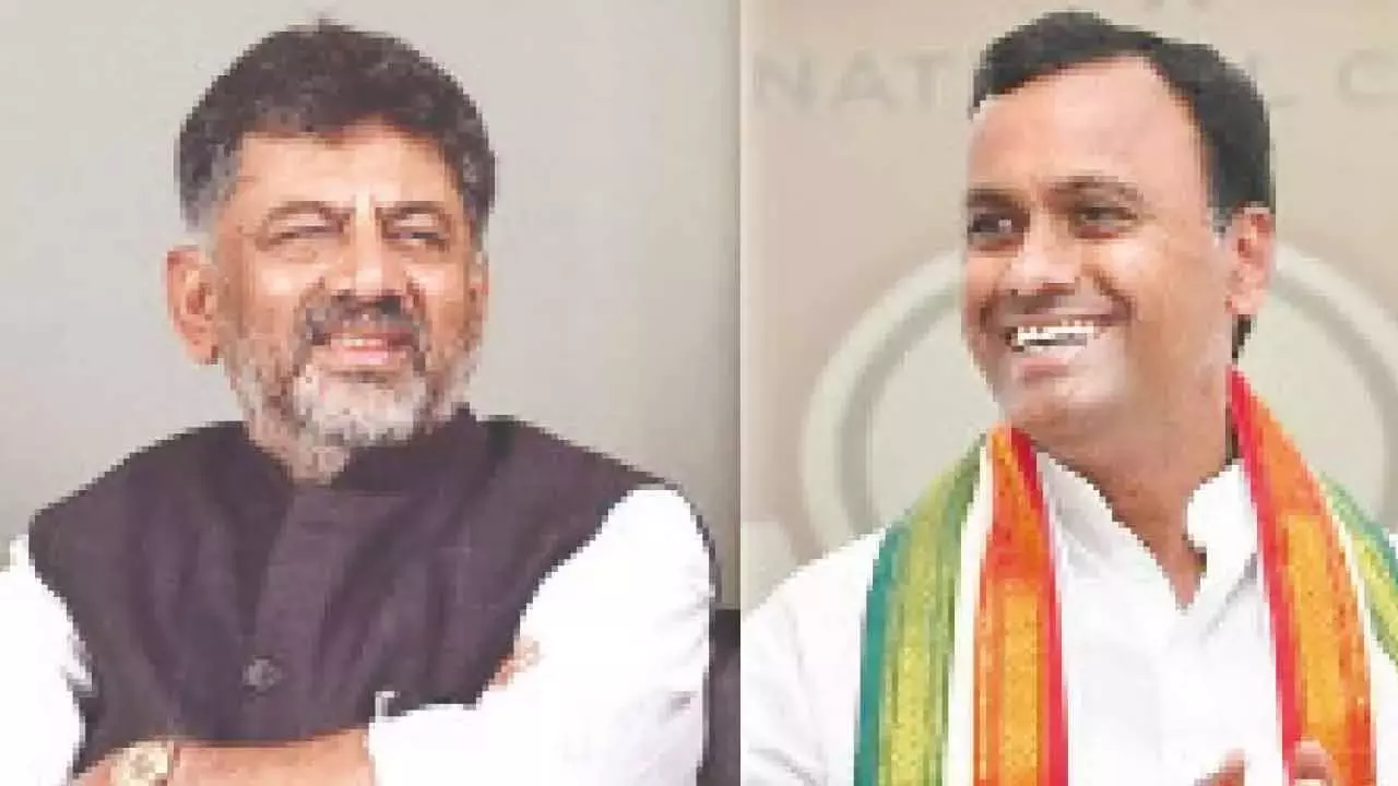 Telangana: सीट न मिलने से आहत राजगोपाल रेड्डी ने डीकेएस के साथ गुप्त वार्ता की Telangana: सीट न मिलने से आहत राजगोपाल रेड्डी ने डीकेएस के साथ गुप्त वार्ता की