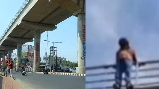 Kochi में युवक मेट्रो ट्रैक से कूदा, हालत गंभीर