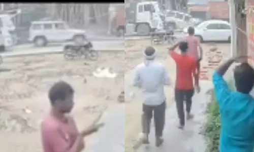 गोरखपुर में दो ट्रकों के बीच कुचली बोलेरो, चालक और यात्री बाल-बाल बचे गोरखपुर में दो ट्रकों के बीच कुचली बोलेरो, चालक और यात्री बाल-बाल बचे
