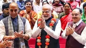 NDA ने मोदी और नड्डा को उपराष्ट्रपति पद का उम्मीदवार चुनने का अधिकार दिया NDA ने मोदी और नड्डा को उपराष्ट्रपति पद का उम्मीदवार चुनने का अधिकार दिया