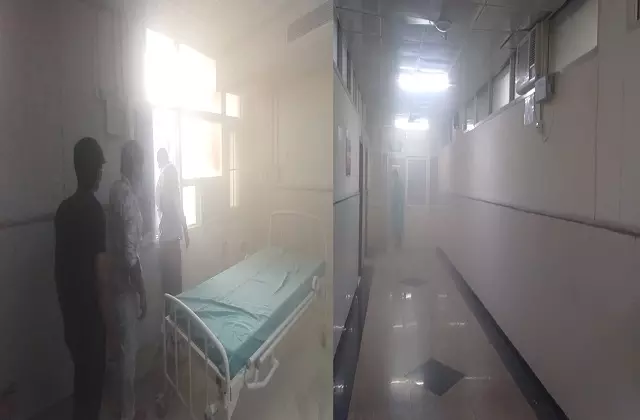 Panipat: अस्पताल में एसी धमाका, कोई हताहत नहीं Panipat: अस्पताल में एसी धमाका, कोई हताहत नहीं