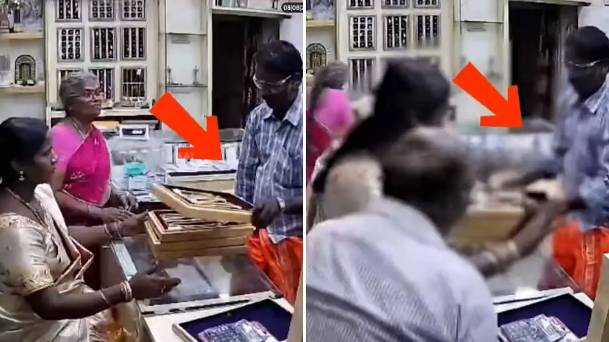 हथियारबंद लुटेरों ने जौहरी और उसके कर्मचारियों पर तेजाब फेंका हथियारबंद लुटेरों ने जौहरी और उसके कर्मचारियों पर तेजाब फेंका