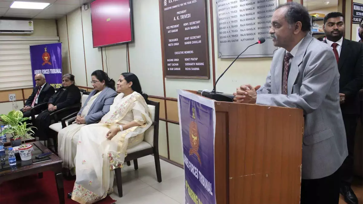 सशस्त्र बल न्यायाधिकरण, प्रधान पीठ, नई दिल्ली ने 16वाँ स्थापना दिवस मनाया सशस्त्र बल न्यायाधिकरण, प्रधान पीठ, नई दिल्ली ने 16वाँ स्थापना दिवस मनाया