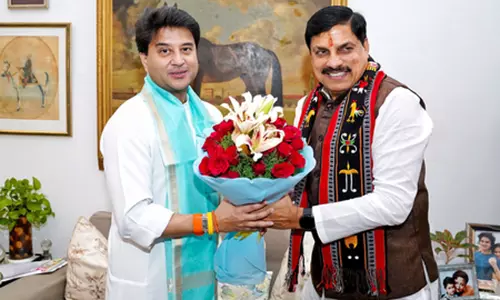 ज्योतिरादित्य सिंधिया ने मोहन यादव से की मुलाकात, आपदा राहत बचाव पर चर्चा ज्योतिरादित्य सिंधिया ने मोहन यादव से की मुलाकात, आपदा राहत बचाव पर चर्चा