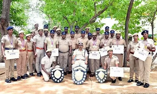 राज्य पुलिस शूटिंग प्रतियोगिता: मध्य क्षेत्र चौथे स्थान पर