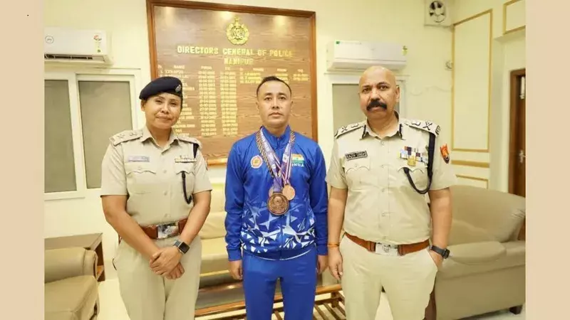 Manipur खुराइजम होलेंड्रो सिंह ने ISSF विश्व कप 2025 में स्वर्ण पदक जीता