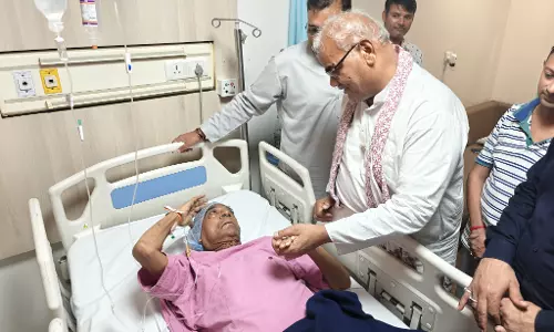 Jaipur: शिक्षा मंत्री ने पूछी पूर्व विधानसभा अध्यक्ष की कुशलक्षेम