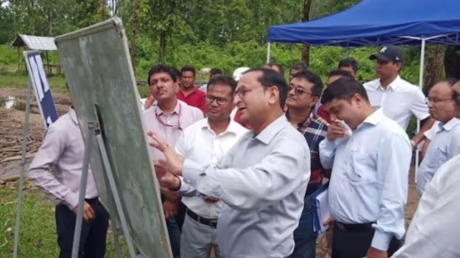 पूर्वोत्तर सीमांत रेलवे के महाप्रबंधक ने Assamमें नए वैगन वर्कशॉप के लिए पूर्वोत्तर सीमांत रेलवे के महाप्रबंधक ने Assamमें नए वैगन वर्कशॉप के लिए