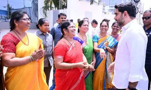 Lokesh ने कहा- वह मंगलागिरी हथकरघा को बड़े पैमाने पर बढ़ावा दे रहे