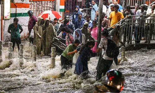 Telangana में भारी बारिश, आत्मकुर में 159.5 मिमी बारिश