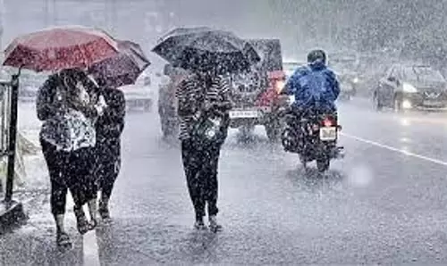 IMD ने पूर्वोत्तर में बारिश की भविष्यवाणी की IMD ने पूर्वोत्तर में बारिश की भविष्यवाणी की