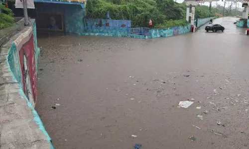 Telangana: निजामाबाद शहर में भारी बारिश