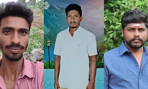चिन्नासलेम रेलवे फाटक के पास वैन और दोपहिया वाहन में टक्कर, तीन युवकों की मौत चिन्नासलेम रेलवे फाटक के पास वैन और दोपहिया वाहन में टक्कर, तीन युवकों की मौत