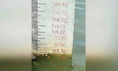 Hyderabad: भारी बारिश के बाद हुसैन सागर लबालब, 1,234 क्यूसेक पानी का प्रवाह Hyderabad: भारी बारिश के बाद हुसैन सागर लबालब, 1,234 क्यूसेक पानी का प्रवाह