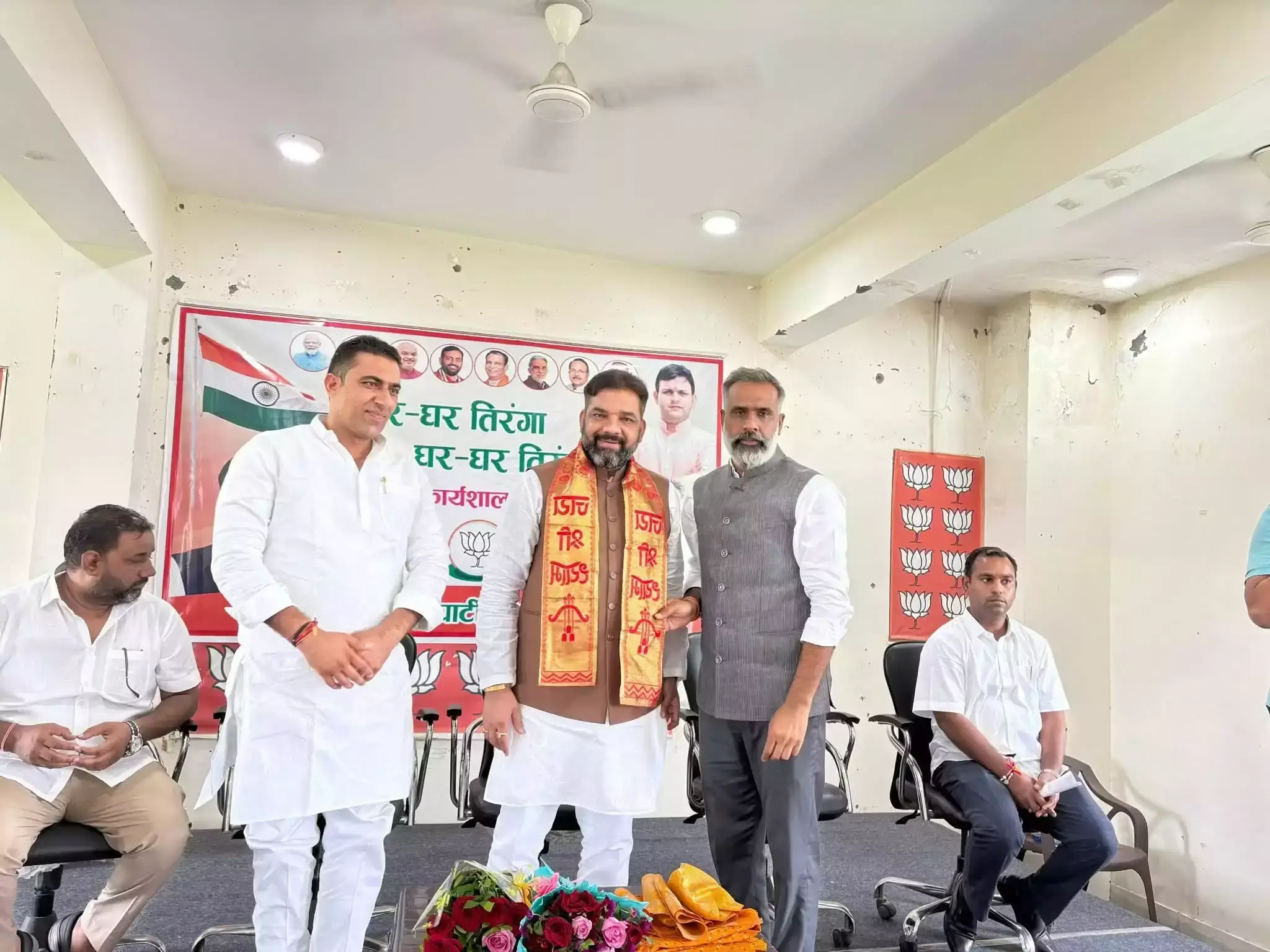 Palwal: तिरंगा यात्रा अभियान को लेकर पलवल में भाजपा की रणनीति बैठक