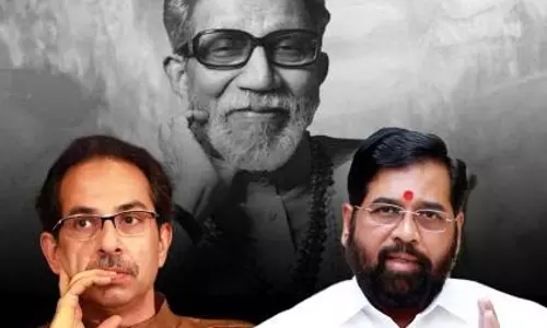 Eknath Shinde का उद्धव ठाकरे पर पीछे बैठने का आरोप