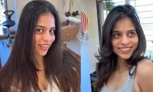 सुहाना खान का लेयर्ड हेयर कट, गर्मियों के अंत के लिए आदर्श हेयर स्टाइल