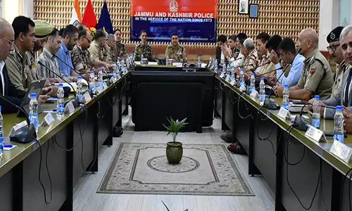 IGP बिरदी ने कश्मीर में स्वतंत्रता दिवस की सुरक्षा व्यवस्था की समीक्षा