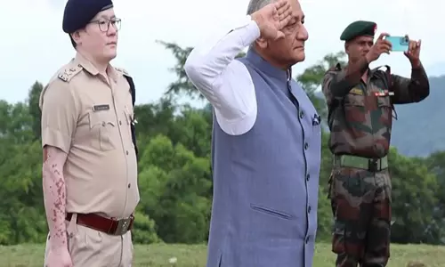 Mizoram के राज्यपाल जनरल विजय कुमार सिंह ने लुंगलेई का किया दौरा