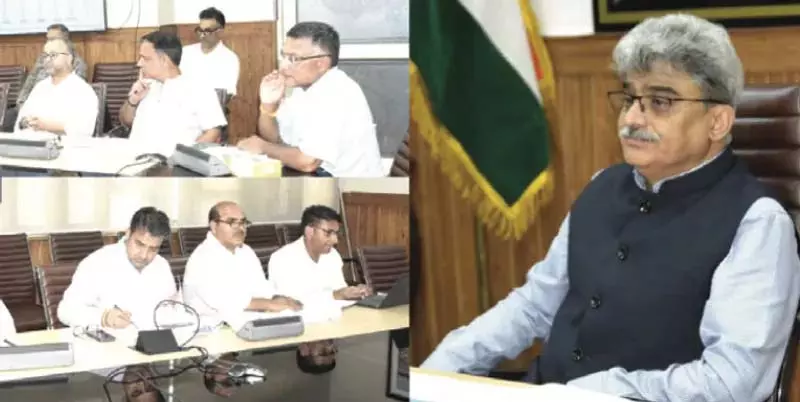 मुख्य सचिव ने पीएमएफबीवाई के तहत फसल बीमा कवरेज की समीक्षा की मुख्य सचिव ने पीएमएफबीवाई के तहत फसल बीमा कवरेज की समीक्षा की