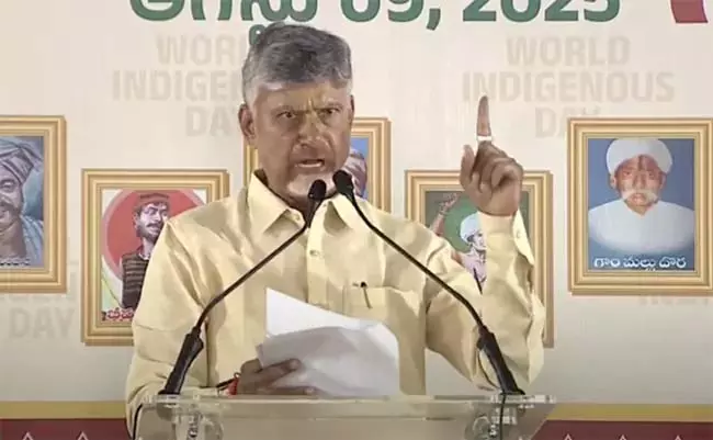राज्य का विकास तभी संभव है जब आदिवासी विकसित होंगे: CM Chandrababu राज्य का विकास तभी संभव है जब आदिवासी विकसित होंगे: CM Chandrababu