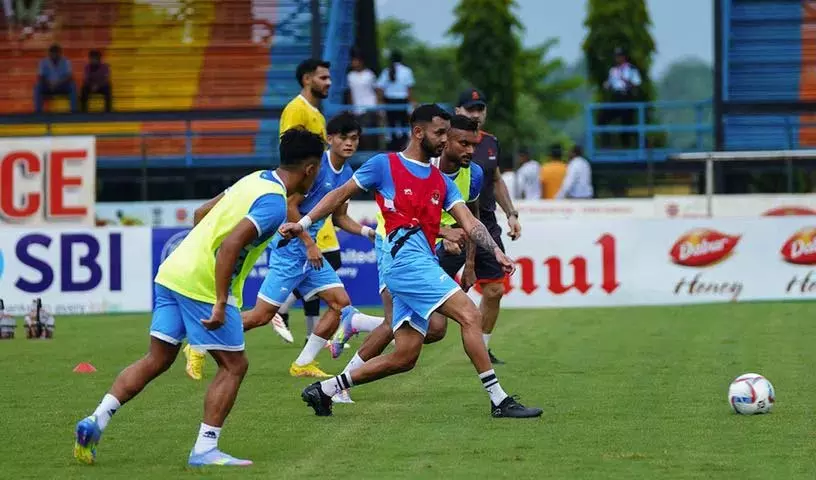 डूरंड कप डबल-हेडर चार टीमों के क्वार्टरफाइनल भाग्य का फैसला करेगा डूरंड कप डबल-हेडर चार टीमों के क्वार्टरफाइनल भाग्य का फैसला करेगा