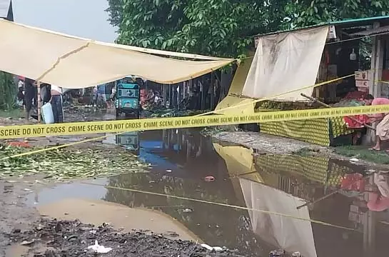 कूचबिहार के भीड़भाड़ वाले बाजार में दिनदहाड़े गोलीबारी में तृणमूल नेता के बेटे की मौत कूचबिहार के भीड़भाड़ वाले बाजार में दिनदहाड़े गोलीबारी में तृणमूल नेता के बेटे की मौत