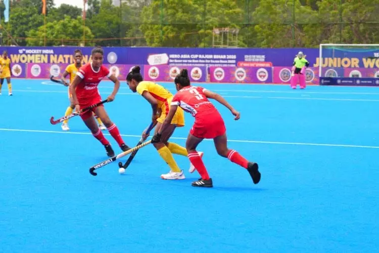 जूनियर महिला हॉकी हरियाणा, छत्तीसगढ़, झारखंड और यूपी सेमीफाइनल में जूनियर महिला हॉकी हरियाणा, छत्तीसगढ़, झारखंड और यूपी सेमीफाइनल में