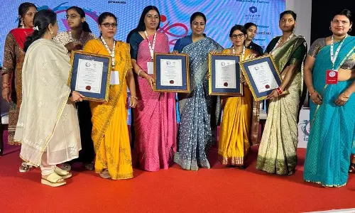 Haryana : दिल्ली में शक्ति अवार्ड से सम्मानित हुई सिरसा की नमो ड्रोन दीदी विमला सिंवर