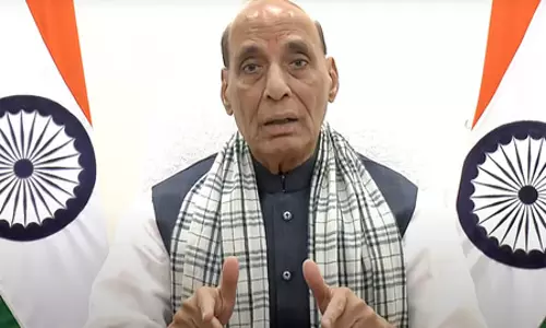 भारत का रक्षा उत्पादन वित्त वर्ष 2025 में बढ़कर 1.51 लाख करोड़ रुपए : राजनाथ सिंह भारत का रक्षा उत्पादन वित्त वर्ष 2025 में बढ़कर 1.51 लाख करोड़ रुपए : राजनाथ सिंह